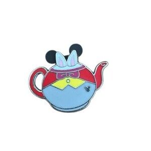 Disney Pin 102285 DLR 14 Hidden Mickey Alice in Wonderland Teapot White Rabbit